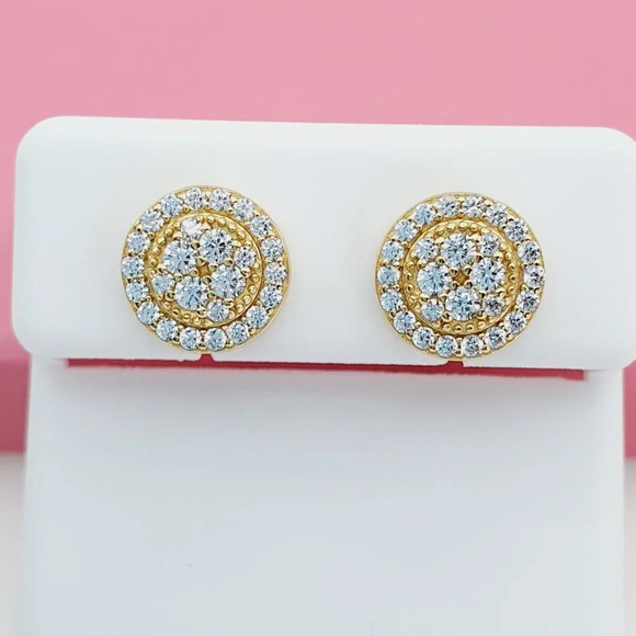 "925 Sterling Silver Cubic Zirconia Earrings, U19254702 - Picture 6 of 11